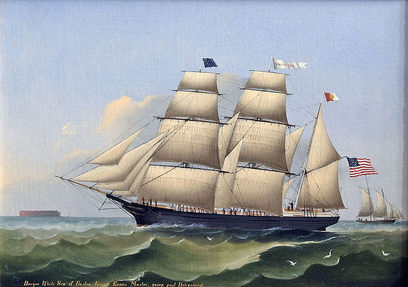 Barque WHITE SEA of Boston